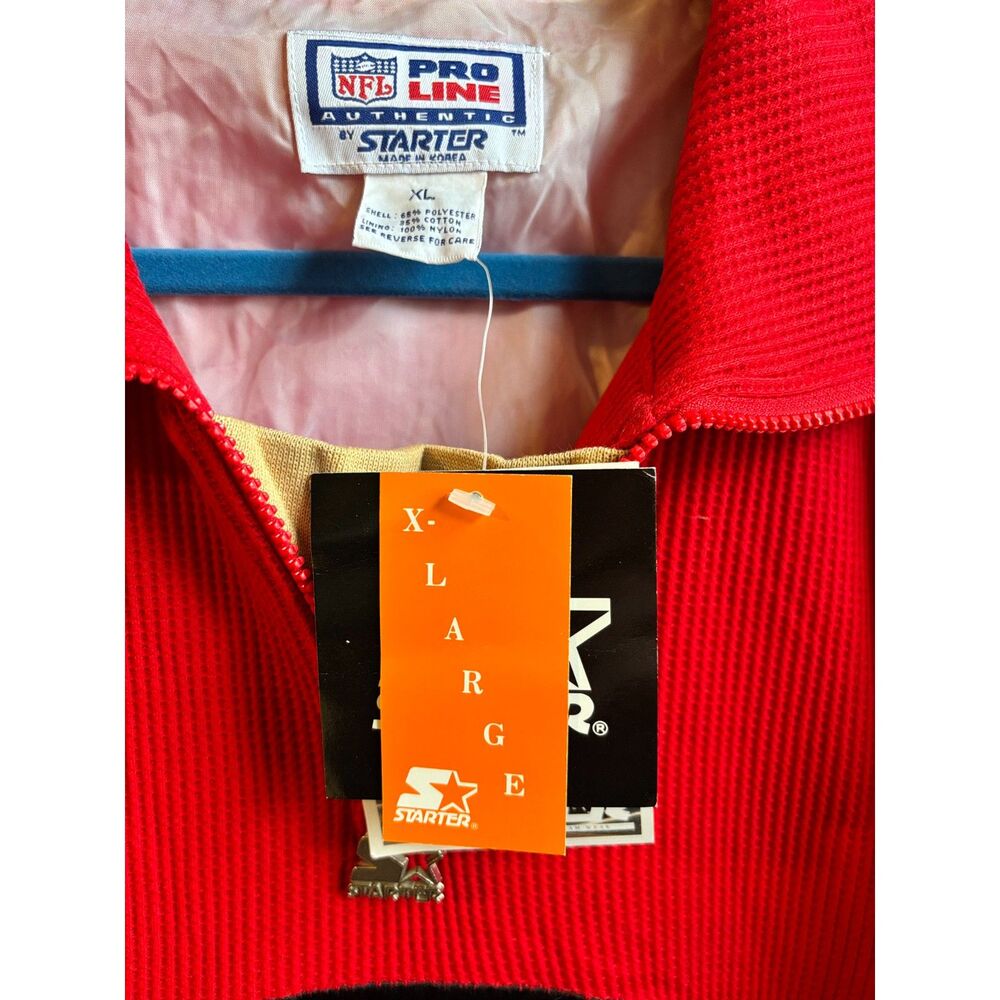 Vintage NFL San Francisco 49ers Pro Line by Starter Sweater Size XL - Picture 3 of 4